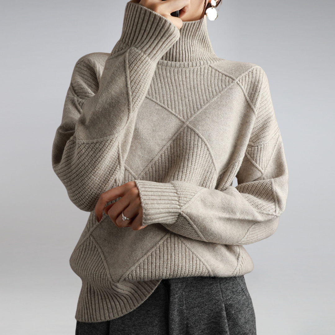 Amalia - Soft Cashmere Turtleneck