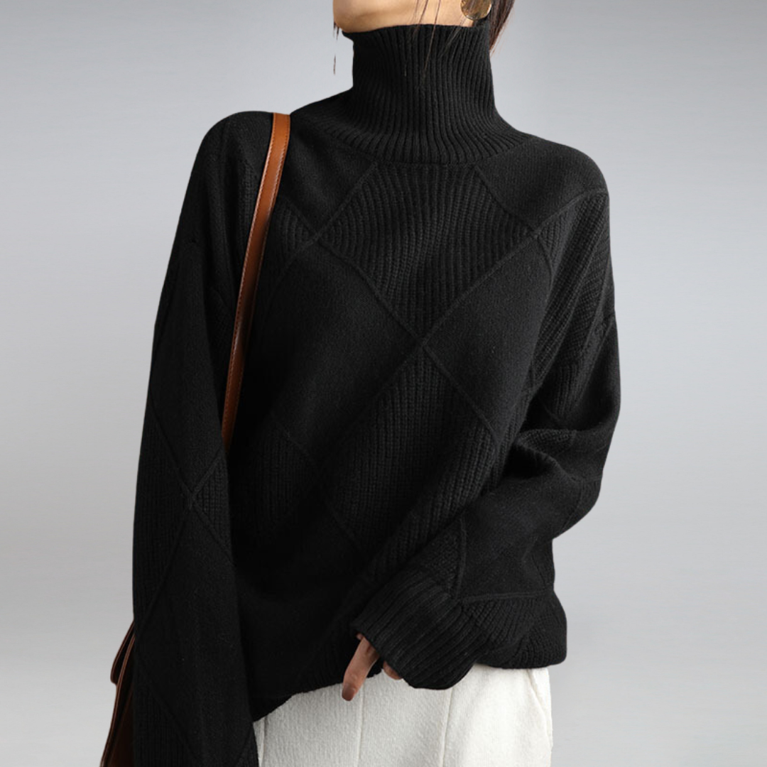 Amalia - Soft Cashmere Turtleneck