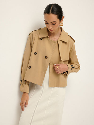 Rebecca | Double Breasted Trench Coat