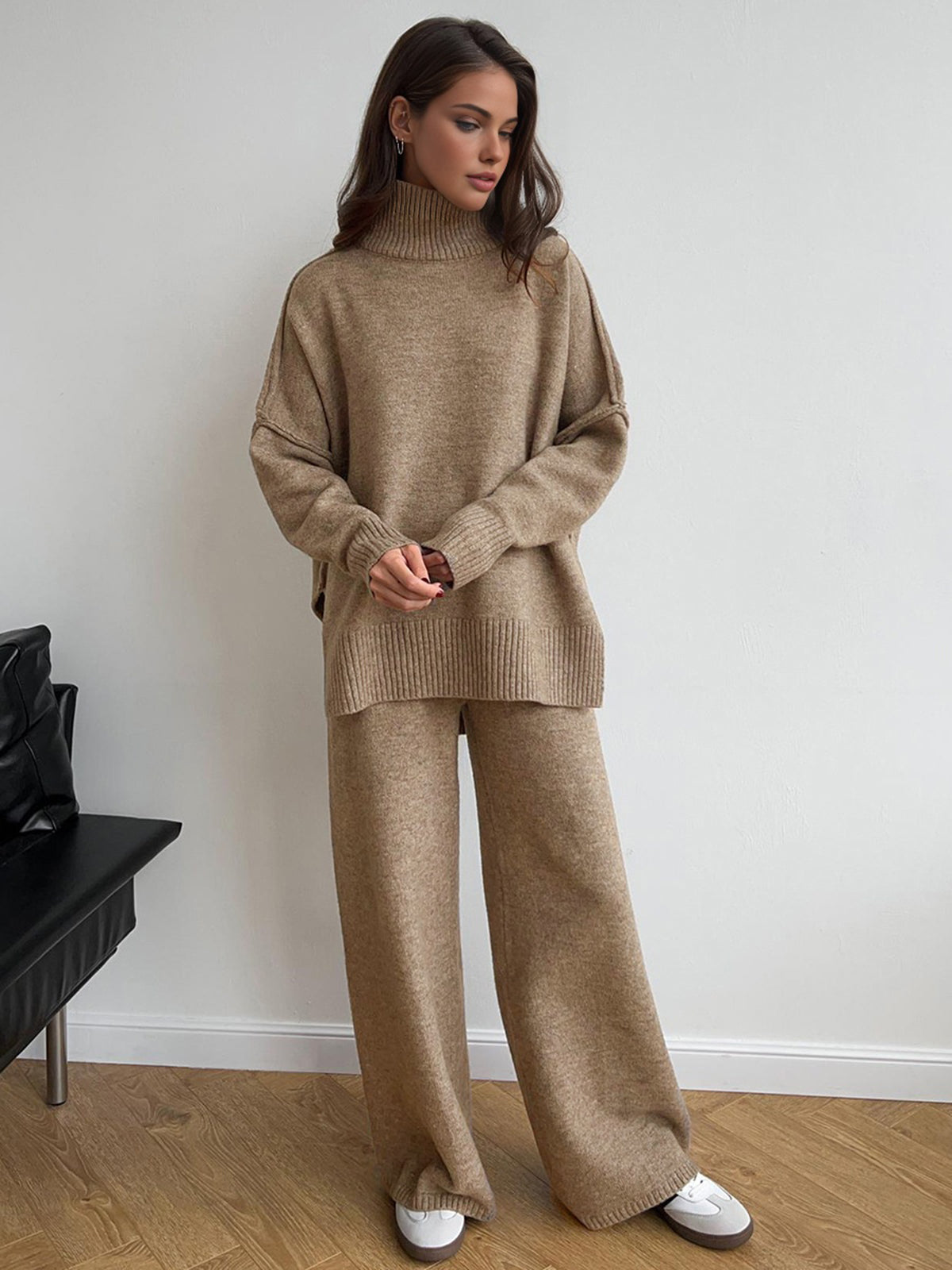 Plana | Turtleneck Top and Pants Set