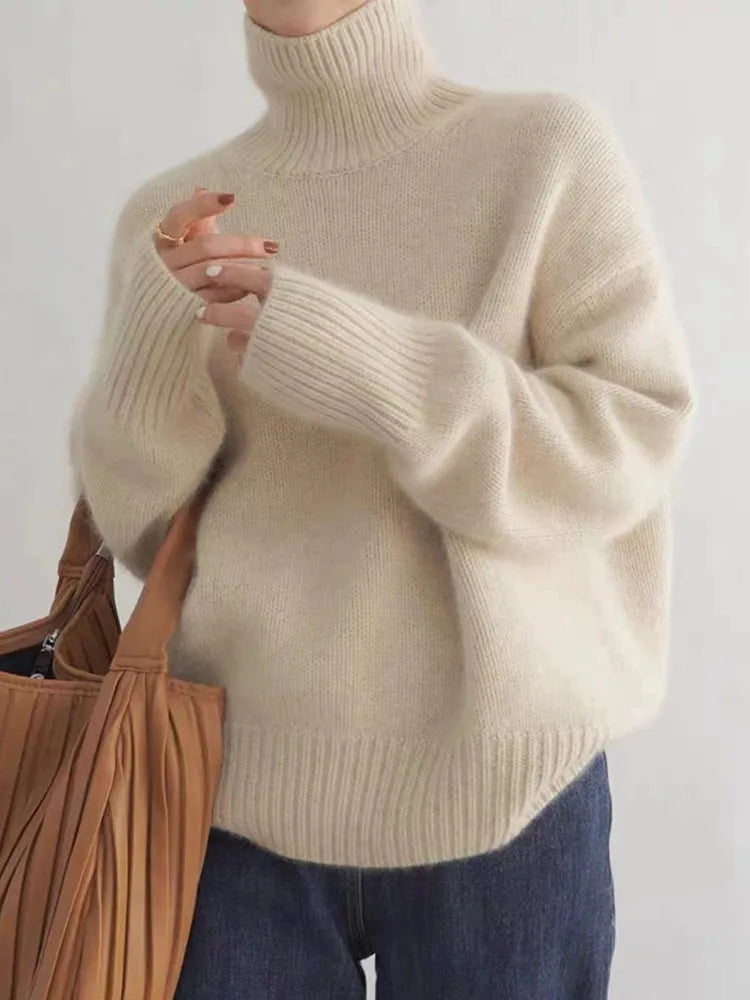 ANNA | Wool turtleneck sweater