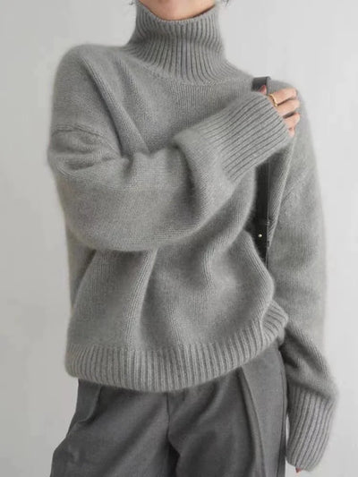 ANNA | Wool turtleneck sweater