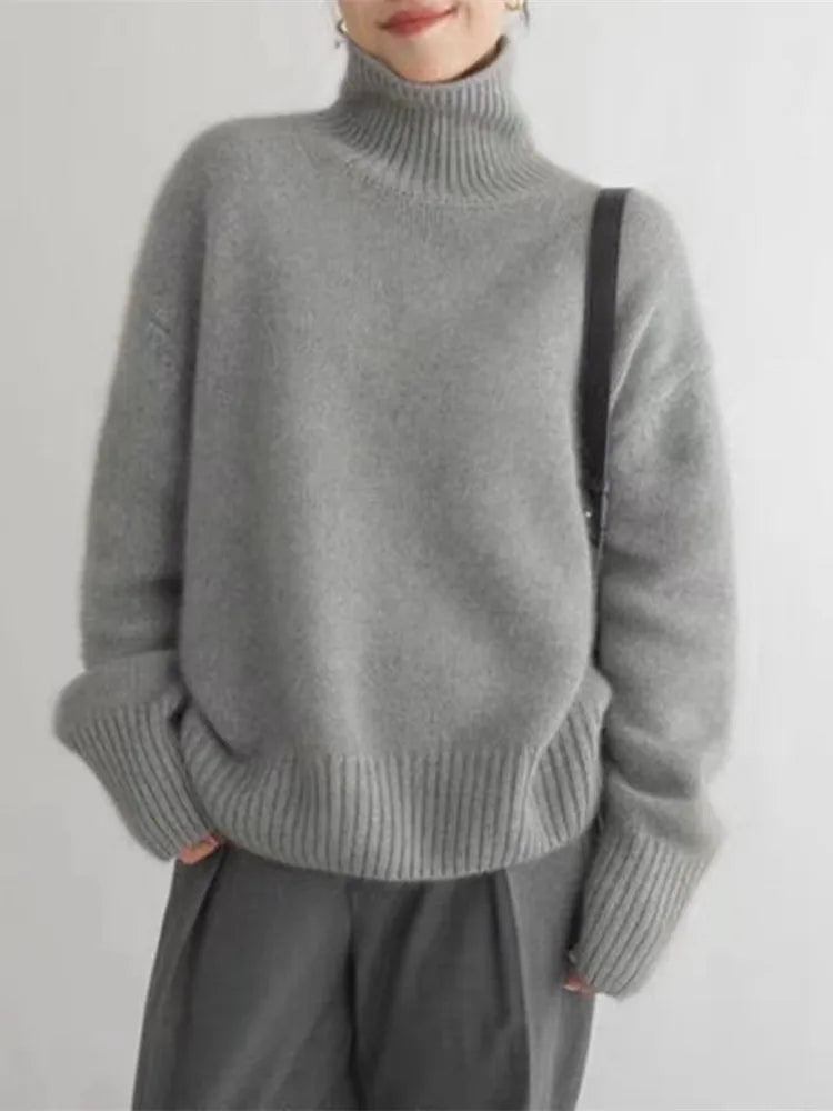 ANNA | Wool turtleneck sweater